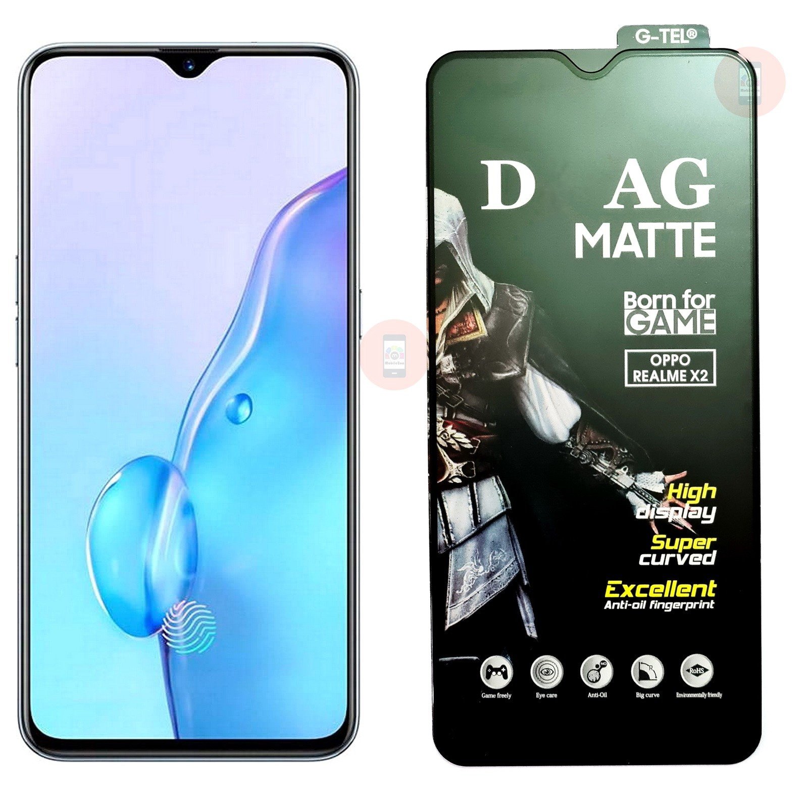 Realme X2 Matte Tempered Glass Screen Protector 3624