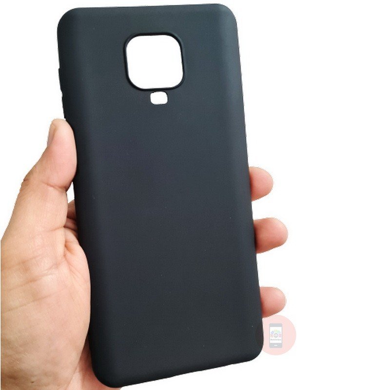 Redmi Note 9 Pro Max Back Cover Silky Touch Soft Silicon Case