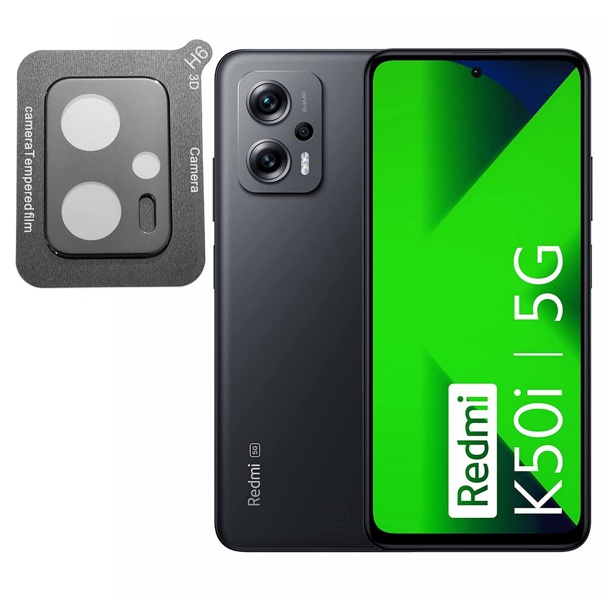 Redmi K50i 5G Camera Lens Protector Tempered Glass Guard