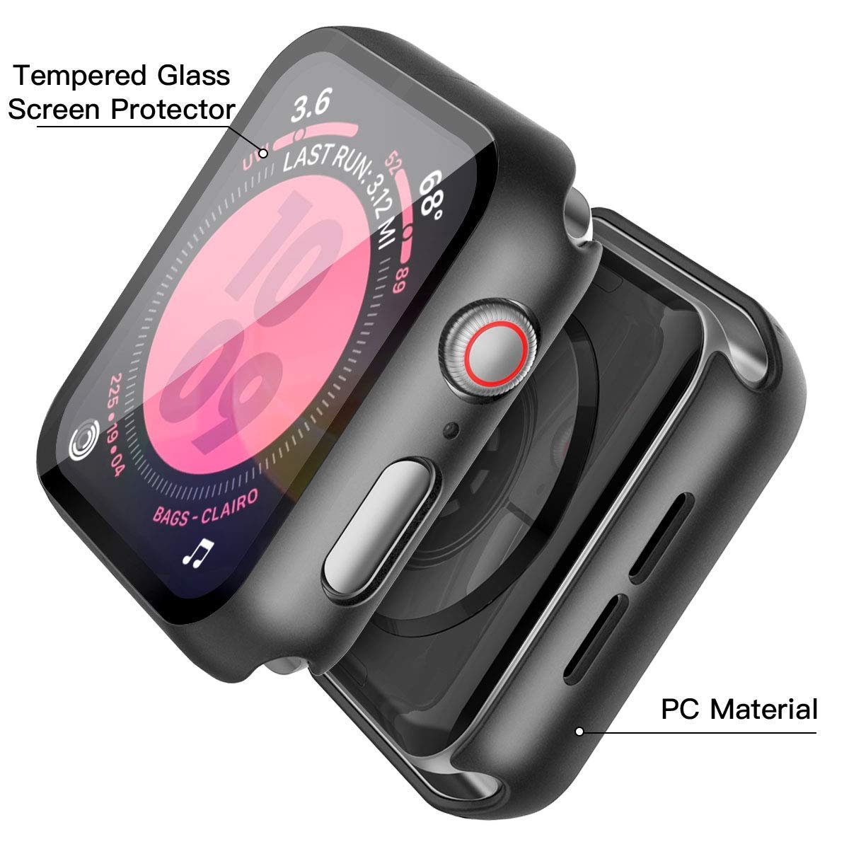 apple-watch-series-6-5-4-se-screen guard-temmpered-glass -protector-case