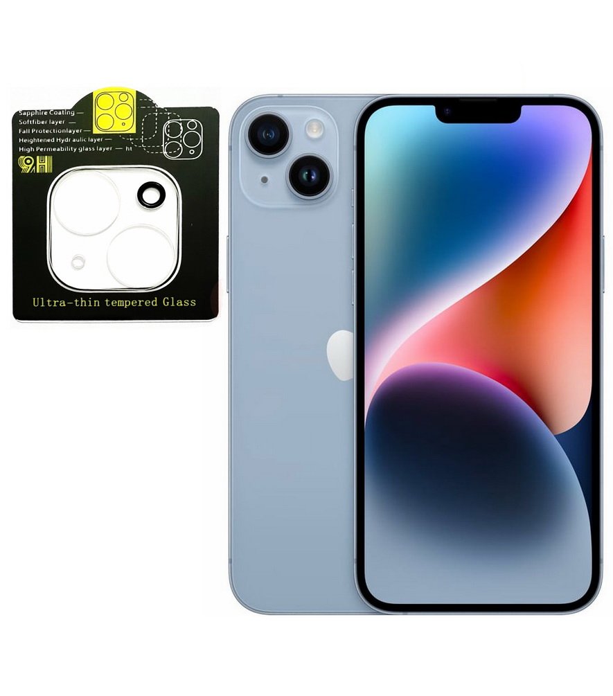 iPhone 14 Plus Camera Lens Protector Full Cover Tempered Glass