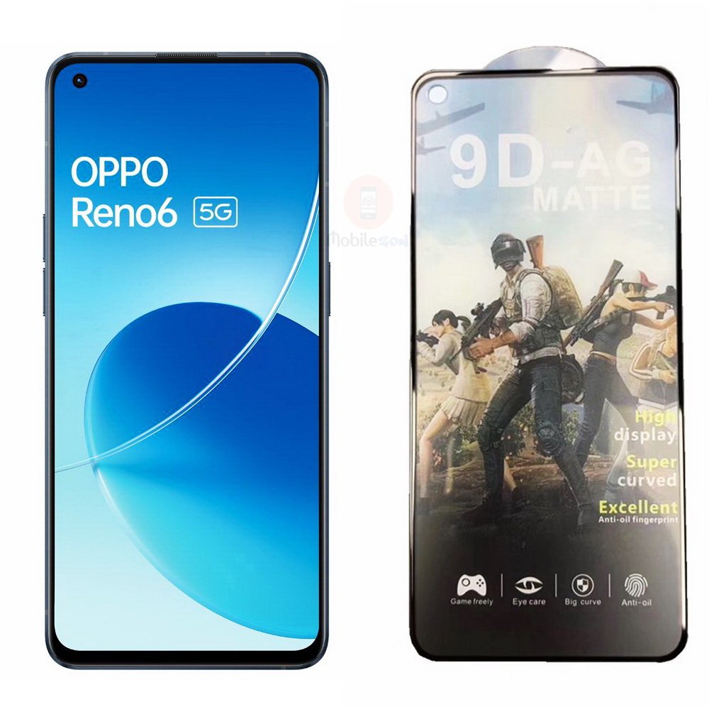 Oppo Reno 6 Matte Gaming Tempered Glass Screen Protector