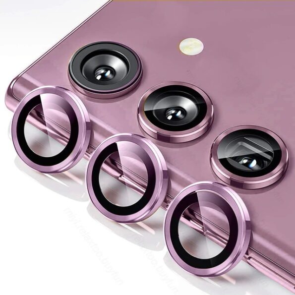 Galaxy A54 Camera Lens Metal Rings Protector (Purple)
