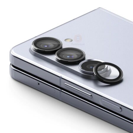 Galaxy Z Fold 5 Camera Lens Rings Protector Black