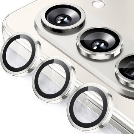 Galaxy Z Fold 5 Camera Lens Rings Protector (Silver)