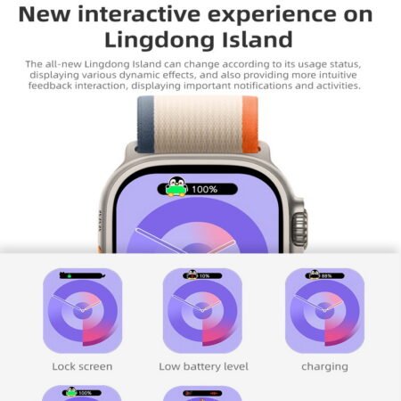 HW69 Ultra 2 Smart Watch Series 9 Amoled Display