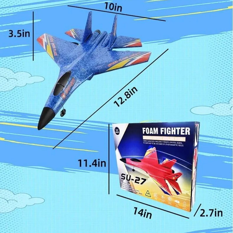 SU-27 Foam Fighter RC Toy