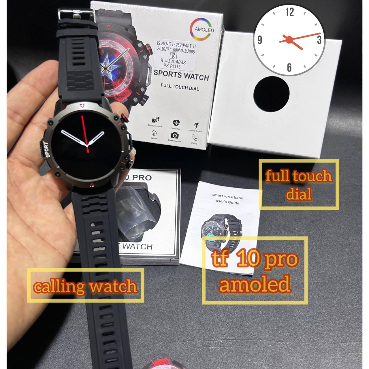 NoiseFit Halo AMOLED With Bluetooth Calling Round Dial Smart Watch