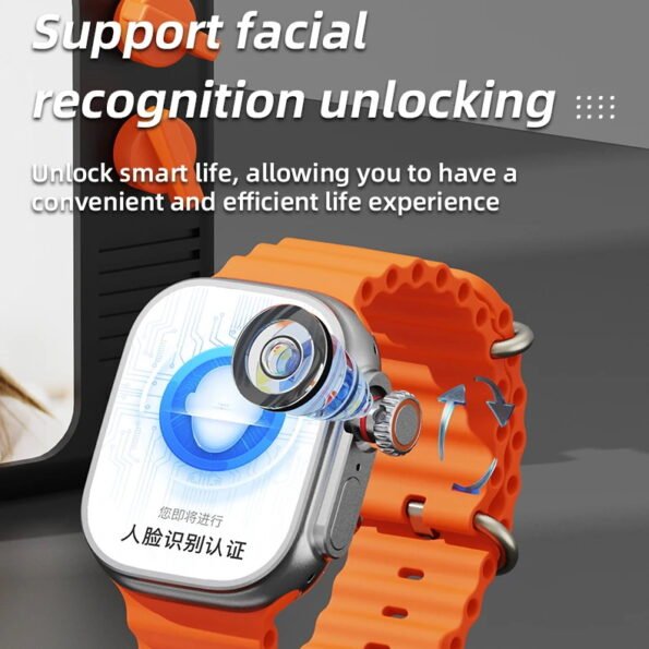 CDS9 Ultra Rotating Camera 4G Android Amoled Smart Watch