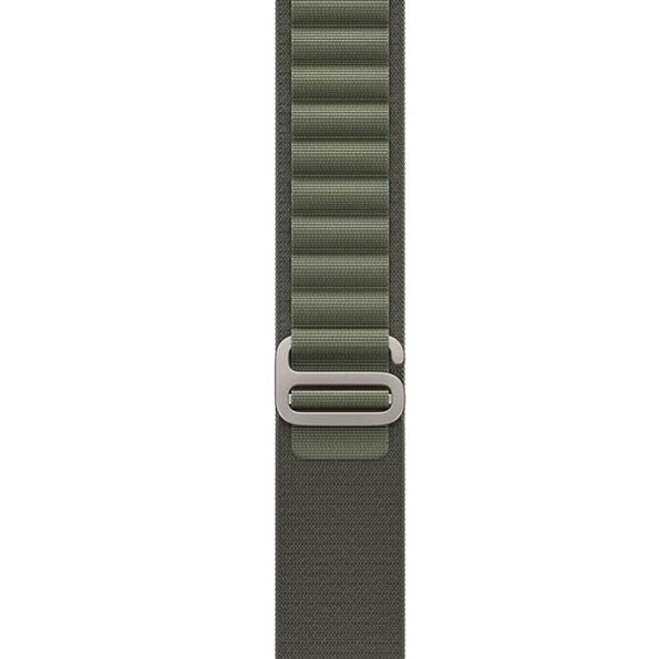 S12 Ultra Alpine Loop Nylon Metal G‑Hook Band Strap (Green)