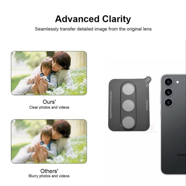 Galaxy S24 Plus Camera Lens Protector 3D Glass Guard