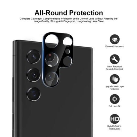Galaxy S24 Ultra Camera Lens Protector 3D Glass Guard
