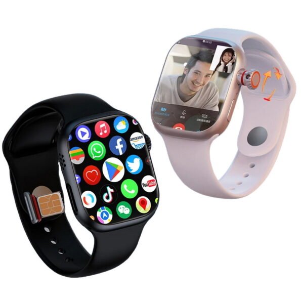 S9 Series 9 Rotating Camera 4G Android Amoled Smart Watch