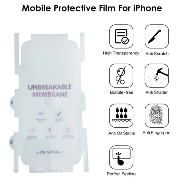 iPhone 16 Plus Unbreakable membrane