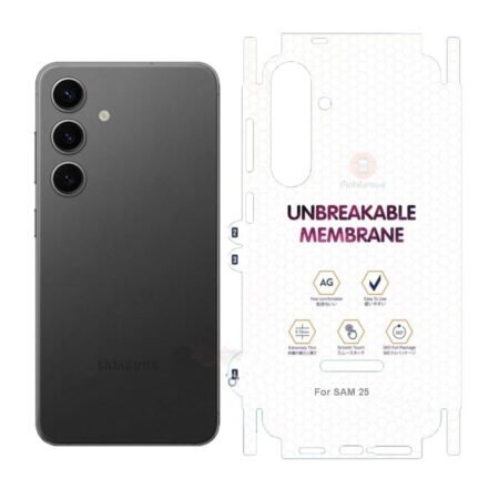 Galaxy S25 Matte Back Sides Membrane Protector