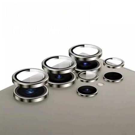 Galaxy S25 Ultra Camera Lens Rings Protector (Titanium Grey)