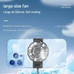X16-Clip-on-Cooling-Phone-Cooler-Cooling-Fan-with-Blue-Light-2025