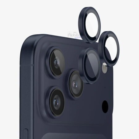 iPhone 17 Pro Camera Lens Protector Rings (Deep Blue)