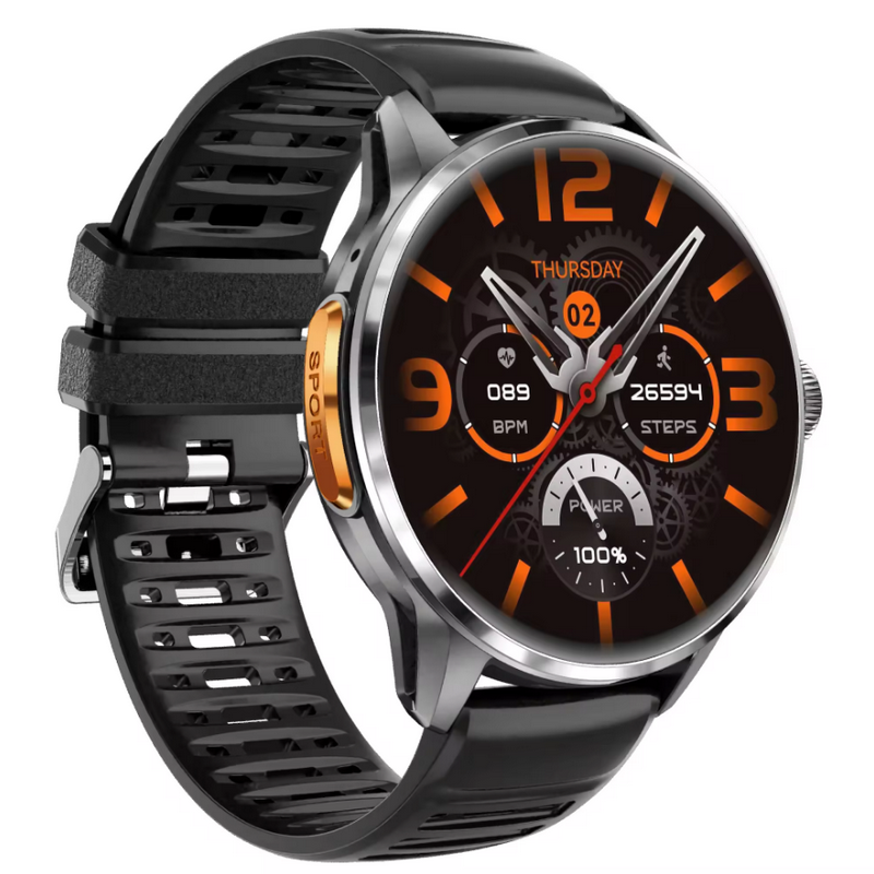 MZ R3 Ultra 5G Android Smartwatch 8GB/128GB - Black - Image 1