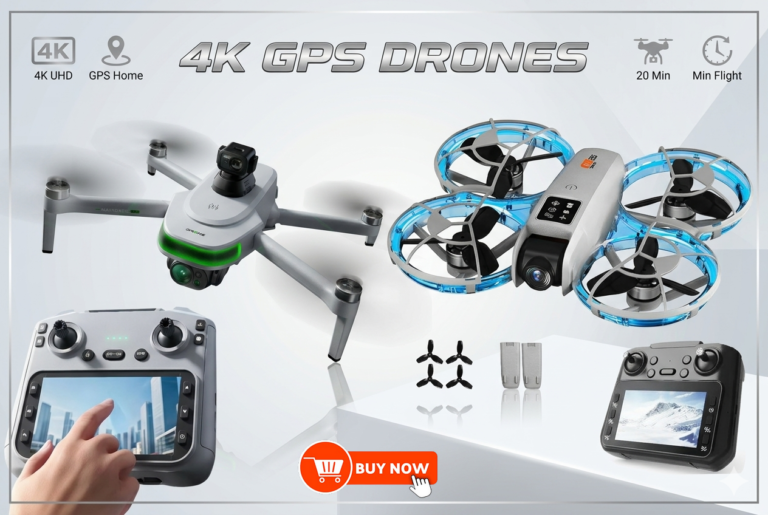 MobileZon 4K GPS HD Camera Drones