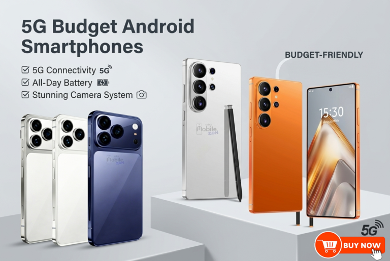 MobileZon 5G Android Budget Smartphones