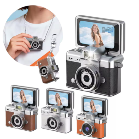 MZ LK-027 Mini Flip Screen HD Digital Travel Camera