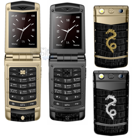 Snexian Rock V Dragon Flip Keypad Dual Screen Featured Phone