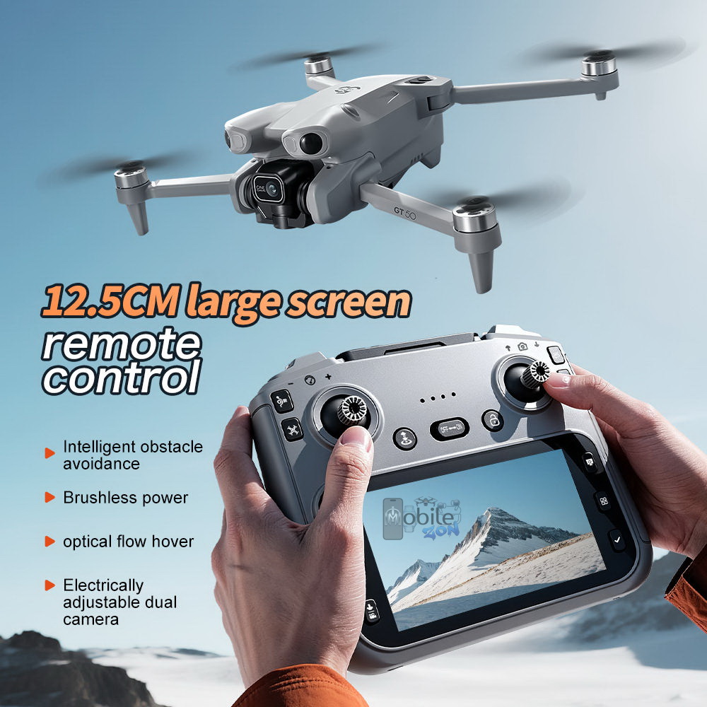 GT50-Pro-Mini-Foldable-4K-Camera-With-Remote-Display-Brushless-Drone-1