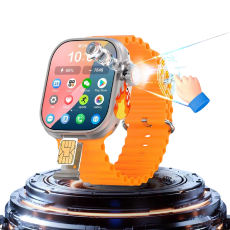 S22 Ultra 4 5G Android Dual Battery Crown Sensor Smartwatch