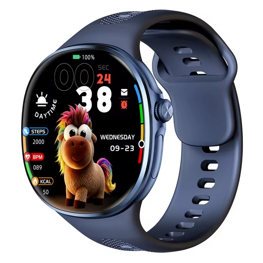 M100-5G-Android-Dual-Connect-Smartwatch-2026-Black